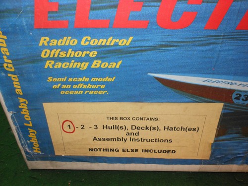 GRAUPNER RC OFF SHORE GESCHWINDIGKEITSBOOT NEU - Bild 5 von 11