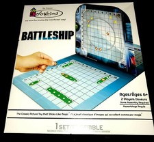 NEW  Colorforms "BATTLESHIP" Travel Paperboard Classic Board GAME NIB