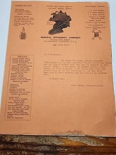 1920's General Efficiency Company Missing People Location San Fran Notes JB6D