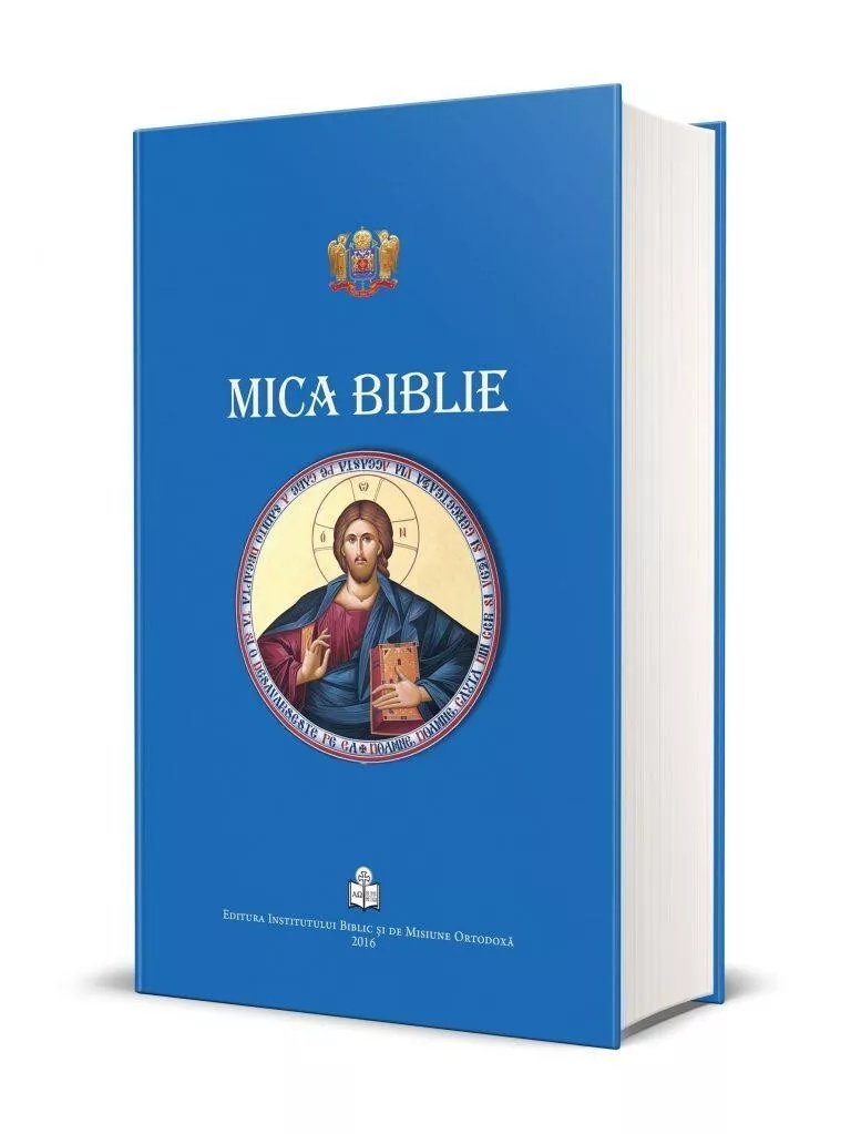 9.5 Mica Biblie The Bible Romanian Orthodox Old & New Testament Hardcover  Book