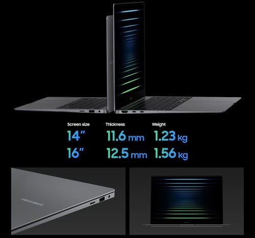 Samsung Galaxy Book5 360 NP750QHA-Ka1HK 15,6 16  de RAM / SSD 512  Portail FedEx - Photo 5 sur 6