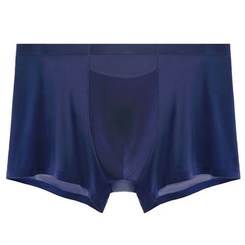Herren Atmungsaktiv Bequem Eis Seide Boxershorts Shorts-Bulge Unterhosen Unterwäsche - Bild 11 von 17