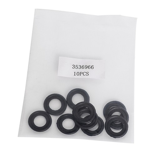 10PCS 11mm Rubber Oil Drain Plug Crush Washer Gaskets Rings 3536966 For