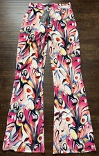 NWT MARCIANO by Guess ANISA Wonderland TROUSER WIDE Leg High Waisted Pants sz S