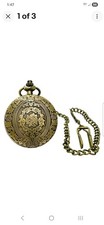 Invicta Vintage Monarch Pocket Watch 49005 47mm Bronze New In Box MSRP 199