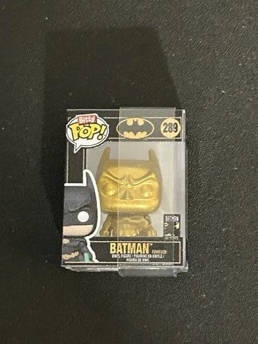 Funko Bitty Pop Batman #289 GOLD 1/24 Chase Batman Forever NEW