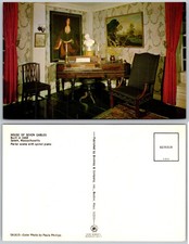 House of Seven Gables Parlor Spinet Piano Salem Massachusetts Postcard