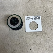 Schneider Electric 9001SKR9G 30mm 2P Push/Pull Push-Button Head New
