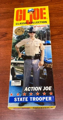 Action GI Joe 12" Inch State Trooper Figure 1997 Convention Exclusive New #218