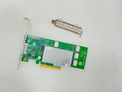 Supermicro PCIe to SFF-8611 NVME U.2 Quad-Port Host Bus Adapter AOC-SLG3-4E2P/