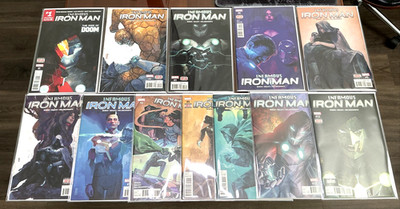 Infamous Iron Man (2016) COMPLETE SERIES #1 - #12 (1st DR. DOOM as Iron Man) NM