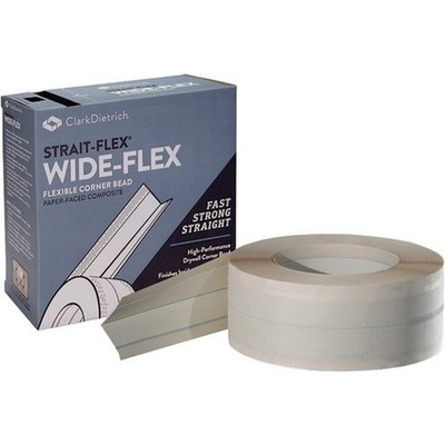 Strait-Flex MF-100 3'' x 100' Mid-Flex 3 Paper-Face Composite Tape-1PK