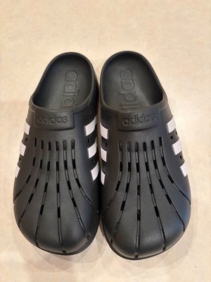 Adidas Mens EVA Clogs Mule Black Size 11