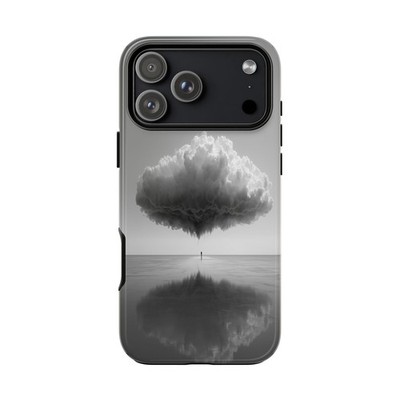 Phone Ink - Lifetime Warranty Custom Case - Cloud Floating White Reflections