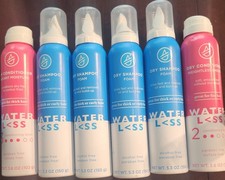 Mixed Lot Of 6 Waterless Dry Shampoo And Conditioner