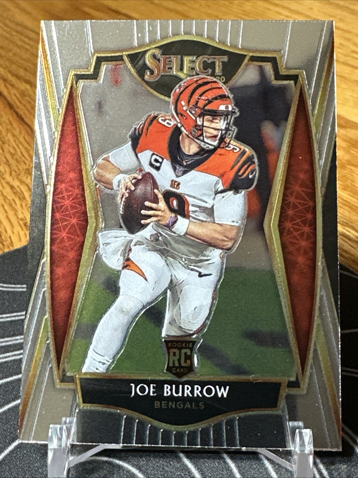 Joe Burrow #146 Football Cards 2020 Panini Select trading card — raw and PSA graded price guide