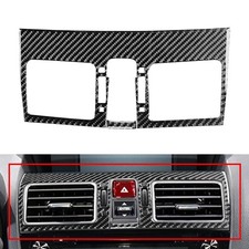 Black Center Console Air Vent Outlet Cover Trim For Subaru WRX STI 2016-2021