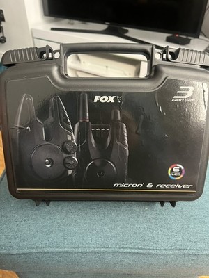 Fox Micron MX 3 Rod Alarm & Receiver Box Set CEI192