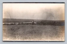 Postcard NE Holt County Nebraska Niobrara River View Near Butte c1911 Photo RPPC