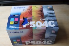 Original Samsung CLT-P504C Toner Set 4 Farben CLP 415, CLX 4195, C 1810, C1860