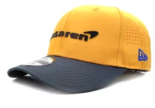 McLaren F1 Racing Lando #4 Pumpkin & Black Performance Cap. Reproduction.
