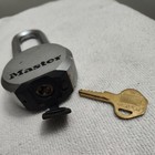 Master Lock Outdoor Padlock Heavy Duty Keyed Lock Tough Cut Steel 3” Shackle — photo 4