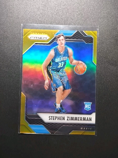 2016-17 Panini Prizm Stephen Zimmerman Rookie True Gold /10