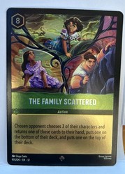 The Family Scattered 97/204 Wilds Unknown Cold Foil Super Rare