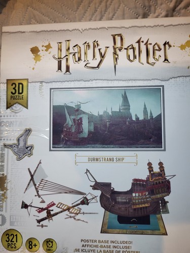 Harry Potter 3D Puzzle Set Durmstrang Ship - Picture 2 of 6