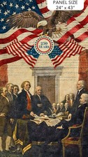 24 X 43 Panel America 250 Celebrating Indepen...