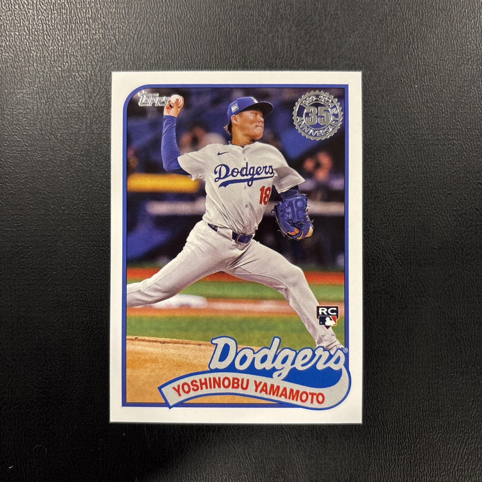 2024 Topps Update Series - 1989 Topps Baseball Yoshinobu Yamamoto #89US-29 (RC)