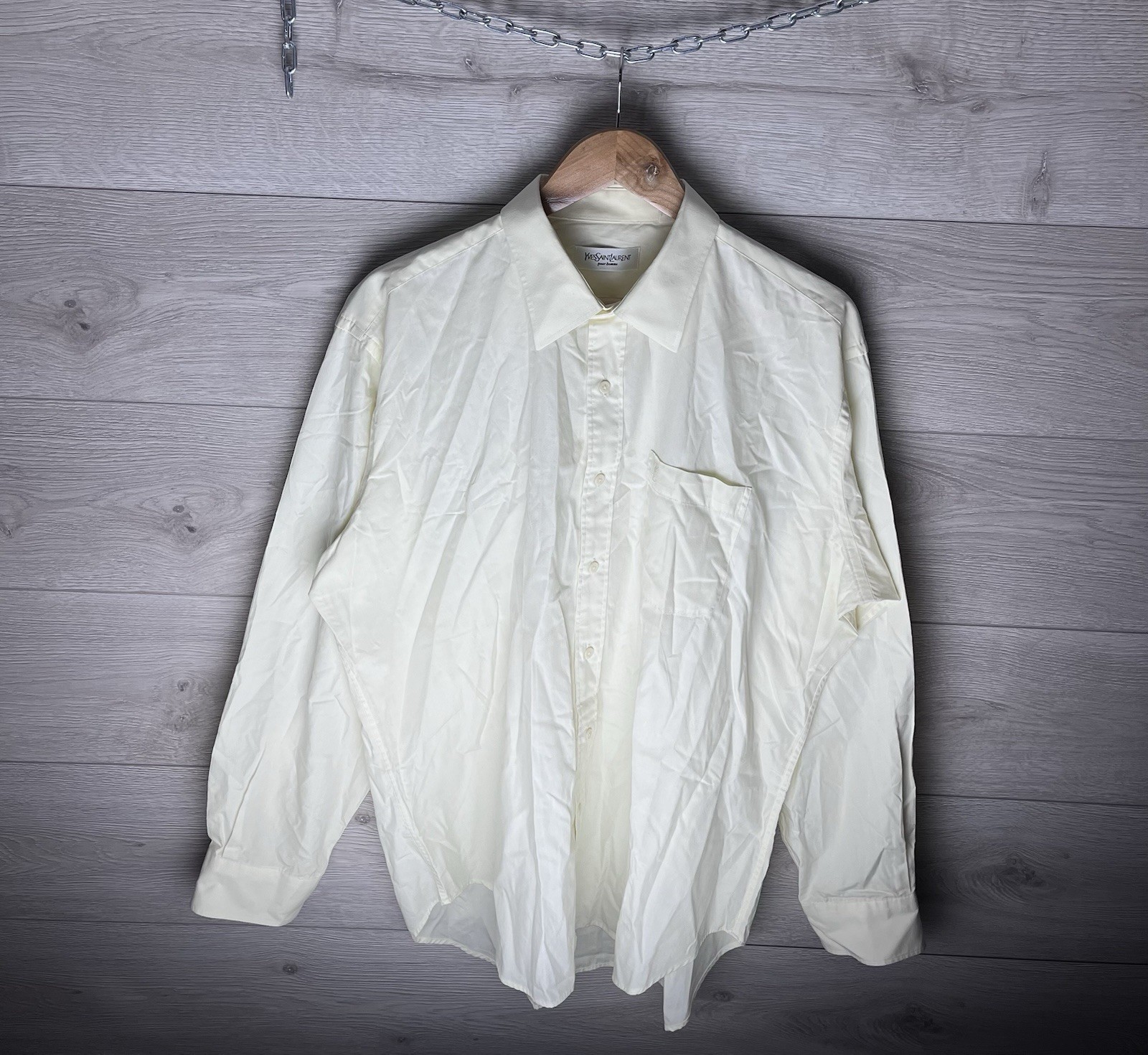 SAINT LAURENT Camicia uomo vintage Yves Saint Lauren vintage Y2K