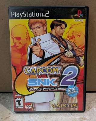 Capcom Vs. SNK 2 Sony PlayStation 2 PS2 CIB - Tested, Works