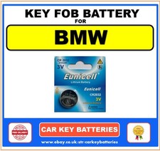 Key Fob Battery BMW X2 Series F39 U10 Eunicell CR2032