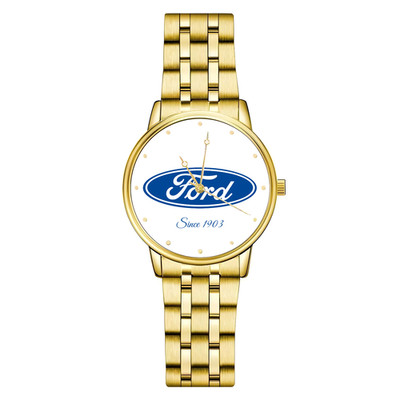 Ford Motor Company Men's Engraved Wristwatch
