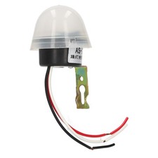 Photosensor AC220V Waterproof High Sensitivity 10A Outdoor Lights Photo Control