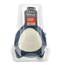 Men  Care  , Active Clean, Dual Sided Shower Tool, 1 Count