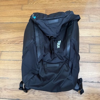 Thule Mosey 28L Daypack Hooded Backpack Black Laptop Bag Hiking Outdoor Travel