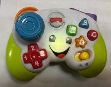 Fisher Price Laugh  Learn Controller Toddler Lights Up With Sounds Tested Works