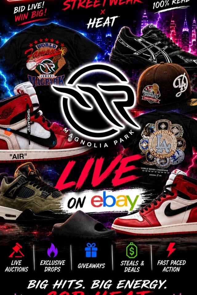 Streetwear and Sneakers w/ The Mag Park!