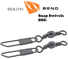 South Bend Snap Swivels Black