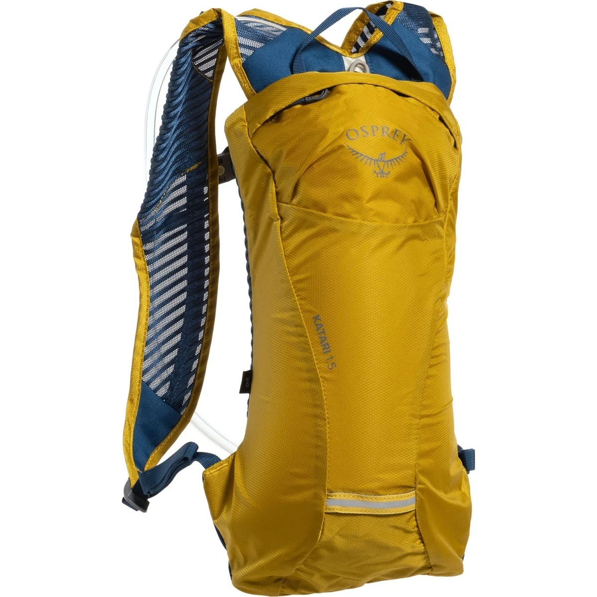 Osprey Katari 1.5 Hydration Backpack 85oz Reservoir AirScape Yellow Pack Osprey Packs Katari 1.5L Backpack - Accessories main image 4