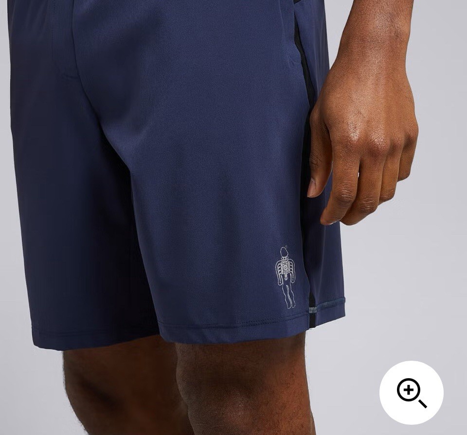 Men’s Elite Curve 9” Shorts – Navy-Gym, Running & Workout-Size L-New-RRP£45 image 3