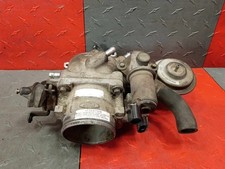 1997-04 Ford F150 4.6l Throttle Body Throttle Valve Assy W Elbow F65e-9a589-ae 1997-04 Ford F150 4.6l Throttle Body Throttle Valve Assy W Elbow F65e-9a589-ae