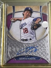 Ps Kenta Maeda Autographed Cards 50 Pieces   Edition