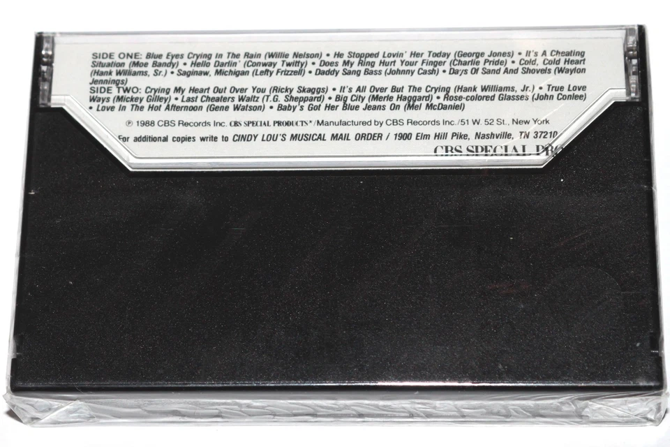 Country Stars II Volume One (Cassette Tape 1988) IMG-3001 NEW SEALED - Image 2 of 4