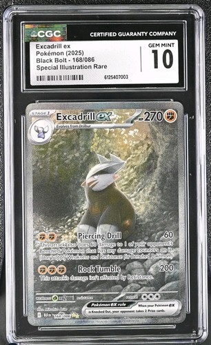 Excadrill ex graded CGC 10 for sale on eBay