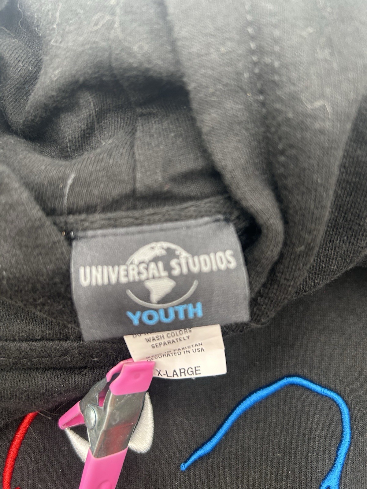 Universal Studios Marvel Spiderman Embroidered Bl… - image 8