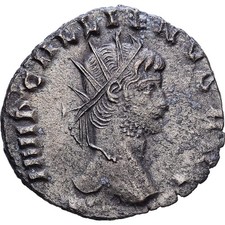 [#1547225] Roman Empire, Gallienus, Antoninianus, 260-268, Rome, Silver, AU, RIC