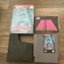 Ghoul School (Nintendo Entertainment System, 1992) NES CIB Rare 